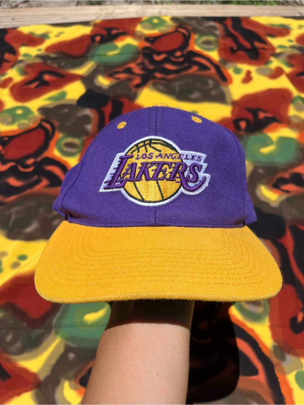 Vintage Los Angeles Lakers Hat Adjustable The G Cap GCC